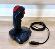 Joystick QuickShot Python1 Archer do Atari Commodore Msx Sega