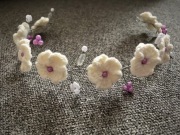 Dodatek do upięcia, ozdoba do włosów handmade 