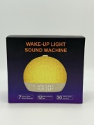 Inteligentny Budzik Świetlny Wschód Słońca Radio FM Bluetooth RGB