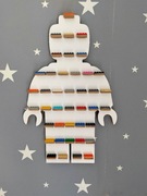 Półka na ludziki figurki lego minifigurki