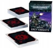 WH: 40K- DATACARDS- GREY KNIGHTS