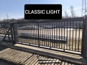 Hit Brama przesuwna 4 palisada pion CLASSIC Light , ocynk ogniowy+RAL 