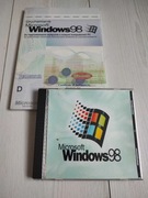 ORYGINALNY Windows 98 + książka, klucz