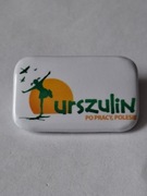Herb logo gmina Urszulin przypinka pin odznaka wpinka
