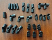 LEGO Technic zestaw 27 czarnych elementów łączeniowych osi (oś)