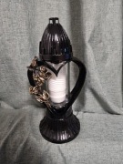 Znicz  serce 3d czarne 