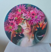 Obraz olejny. 50cm.