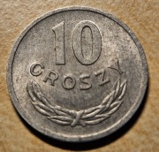 Moneta 10groszy z roku 1972