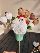 Kurka na patyku, Szydełkowa kurka, Kurką wielkanocna