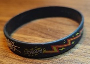 Halloweenowa bransoletka silikonowa