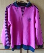 Bluza damska MODES, różowo-czarna, rozm. M
