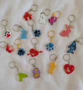 Breloczki z żywicy rękodzieło 