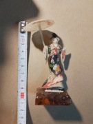 Stara figurka japonka pamiątka prl - polanica