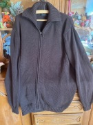 Sweter męski brązowy Zara 