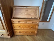 komoda z sekretarzykiem 