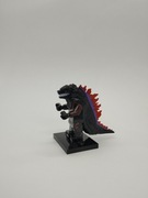 Minifigurka Godzilla Czarna Kompatybilna z LEGO