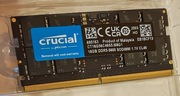 Pamięć RAM DDR5 Crucial CT16G56C46S5 16GB