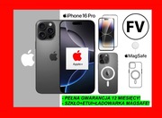 NOWY APPLE IPHONE 16 PRO 256GB BLACK TYTAN CZARNY +DODATKI GW-12ms! FV
