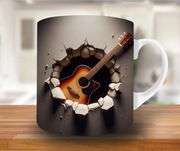 Kubek3D  z gitarą  330ml(Zdążymy na święta!)