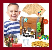 GRA FAMILIJNA PIRACKA SKRZYNIA SKARBÓW PREZENT GRY DLA DZIECI EPEE 4+