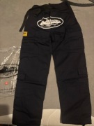 Spodnie cargo z nadrukiem