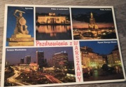 Warszawa - Wieloobrazkowa Nocą