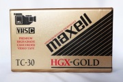 Maxell HGX TC-30 Gold * VHS C * NOWA kaseta kamera VHS-C *NAJTANIEJ !
