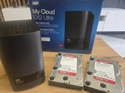 Serwer NAS WD My Cloud EX2 Ultra | 8TB (2x4TB WD Red Plus)