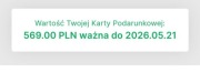 Kod podarunkowy wymarzony prezent 