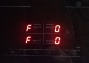 Indukcja Bosch Siemens panel dotykowy i wyświetlacza.