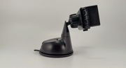 Uniwersalny uchwyt do telefonu montowany na szybę lub kokpitu.