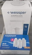 Dzbanek filtrujący szklany Wessper D2 BOROSILICATE 3l + 8x filtr do wody