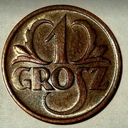 1 grosz 1925 r, piękny stan ,kolekcjonerska 