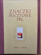 Klaser jubileuszowy TOM VIII +znaczki pocztowe polskie czyste**1968-1969r.