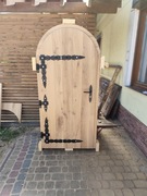 Drzwi dębowe do piwniczek gospodarcze góralskie na wymiar domków letniskowy