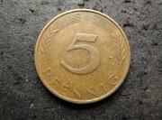 Niemcy RFN 5 pfennig 1972 G