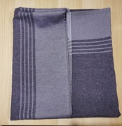 Obrus dekoracyjny melanż fiolet pasy 130x180