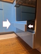 VOXTORP front szuflady, matowy biały, 60x10 cm - do IKEA Metod - NOWY