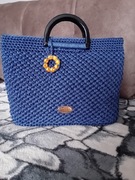 Torebka koszyk HANDMADE 