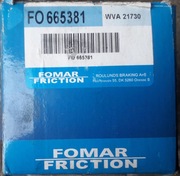 KLOCKI HAMULCOWE SUZUKI BALENO/ SWIFT FOMAR  FO 665381