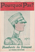 Pourquoi Pas? Humberto de Piemont - 1935.