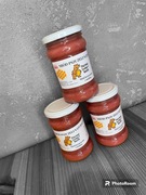 Miód kremowany z maliną 