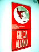Mapa Przeglądowa Europy Gracja Albania + gratis oryginalna kaseta pop 