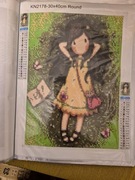 Haft diamentowy - dziewczynka XV (gotowy)