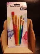 Zestaw pędzli 5 sztuk 