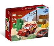 LEGO Duplo 5813 Disney Cars Auta Zygzak McQueen Zestaw kompletny + pudełko