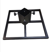 Stojak do choinki czarny loft metalowy 