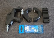 Zestaw mocowanie uchwyt amortyzatora skrętu + amortyzator KUKIRIN G2 Master