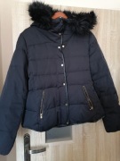 KURTKA ZIMOWA ZARA 38 M GRANAT 