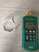 Mastech MS6514 - dwukanałowy termometr USB/PC